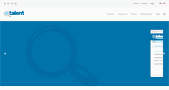 Desktop Screenshot of etalent.net